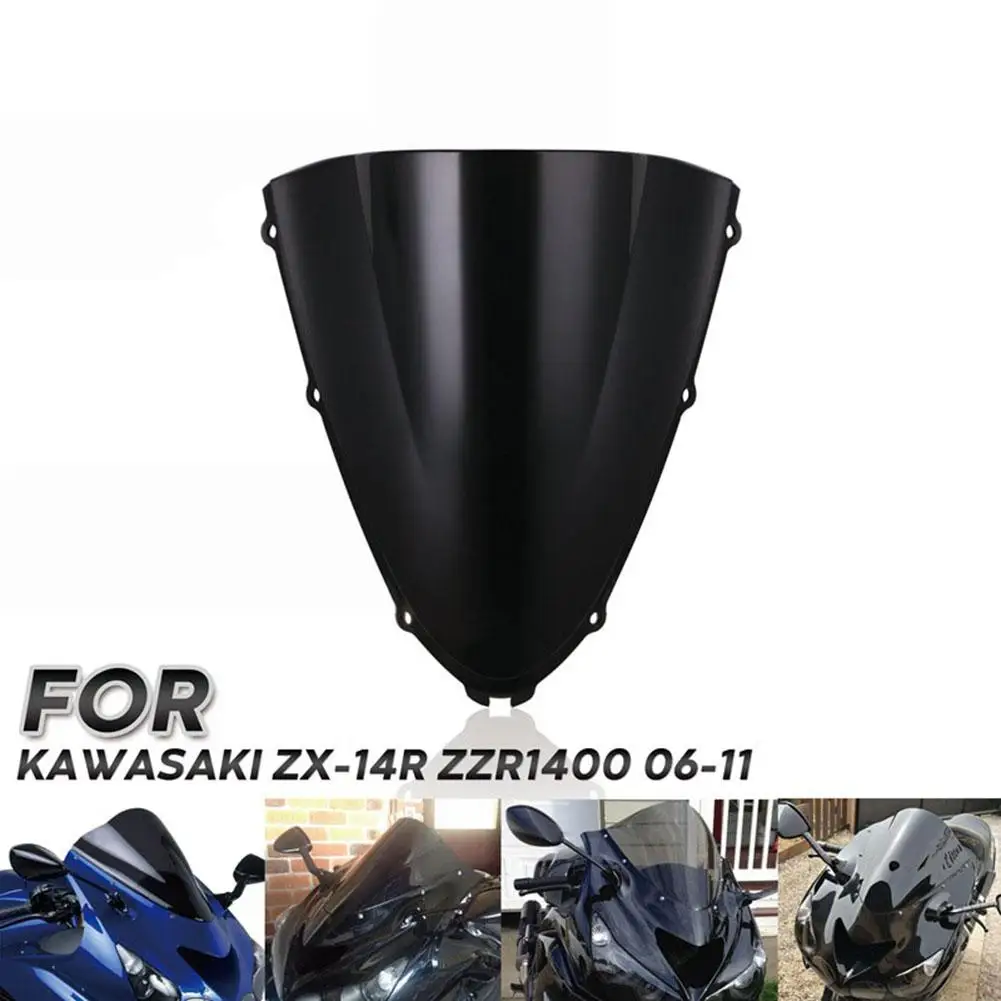 Пластиковый спойлер для мотоцикла Cafe Racer на лобовое стекло Kawasaki Ninja ZX14R ZZR1400
