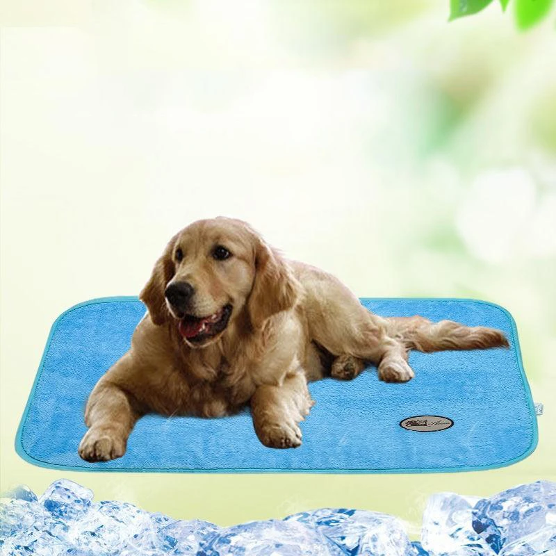 Summer Mat Dogs Cooling Cama Perro Tapis Rafraichissant Pour Chien Dog Pets Accessories Cojines Sofa Koelmat Honden - Beds/mats - AliExpress