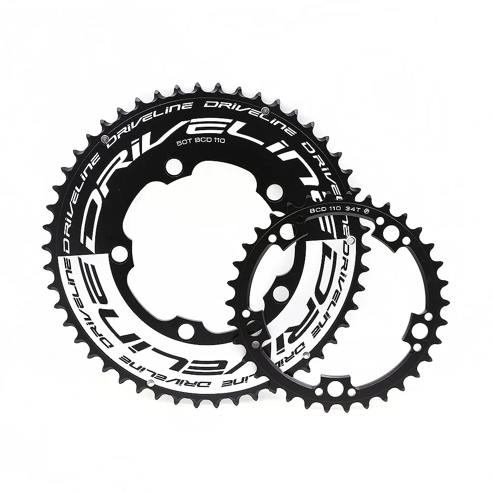 DRIVELINE CNC 50/34 52/36 дорожный велосипед TT 110BCD|chainring 110bcd|110bcd chainringbike chainring |