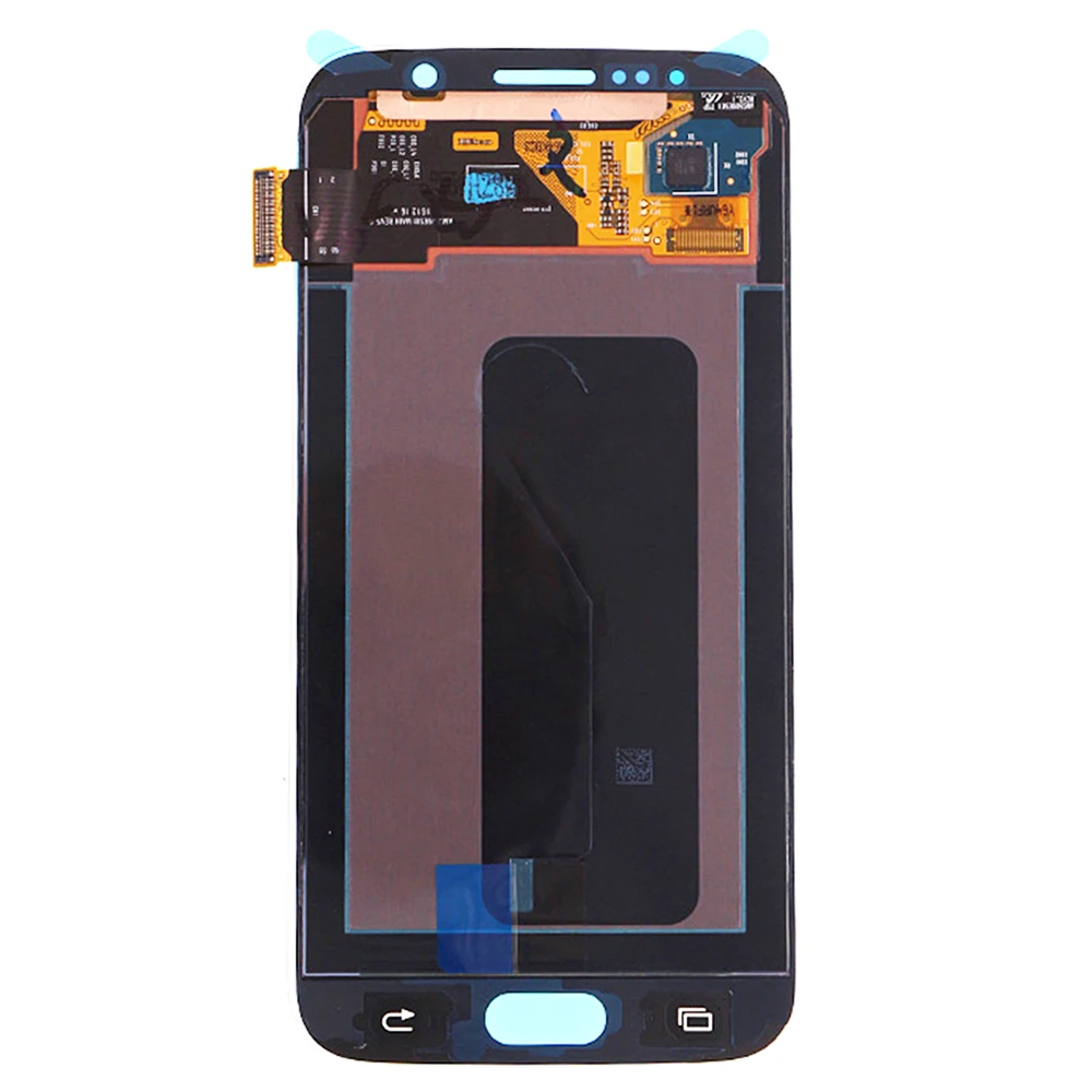 Активно-матричные осид, для SAMSUNG GALAXY S6 G920 SM-G920F G920F G920FD кодирующий преобразователь сенсорного экрана в сборе ЖК-дисплей Замена Дисплей