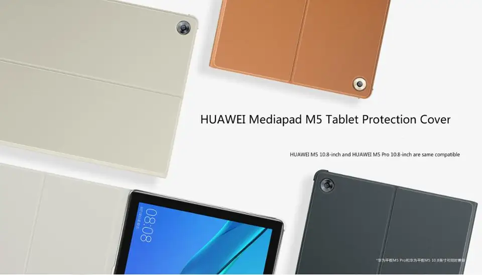 Huawei MediaPad m5用ケース,タブレット用カバー,8.4インチ,10.8インチ