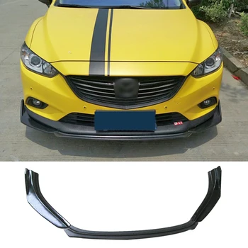 

Front Bumper Spoiler Protector Plate Lip Body Kit strip Chin Shovel For Mazda 6 M6 2014-2018 Mazda 3 M3 2014-2019
