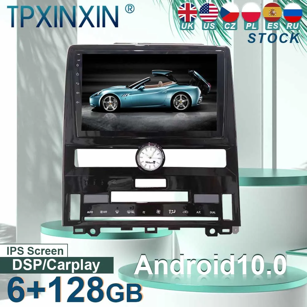 

10.0 For Toyota Avalon 2018 2019 2020 Android Car Stereo Radio with Screen Tesla Player GPS Navigation Head Unit Carplay DSP
