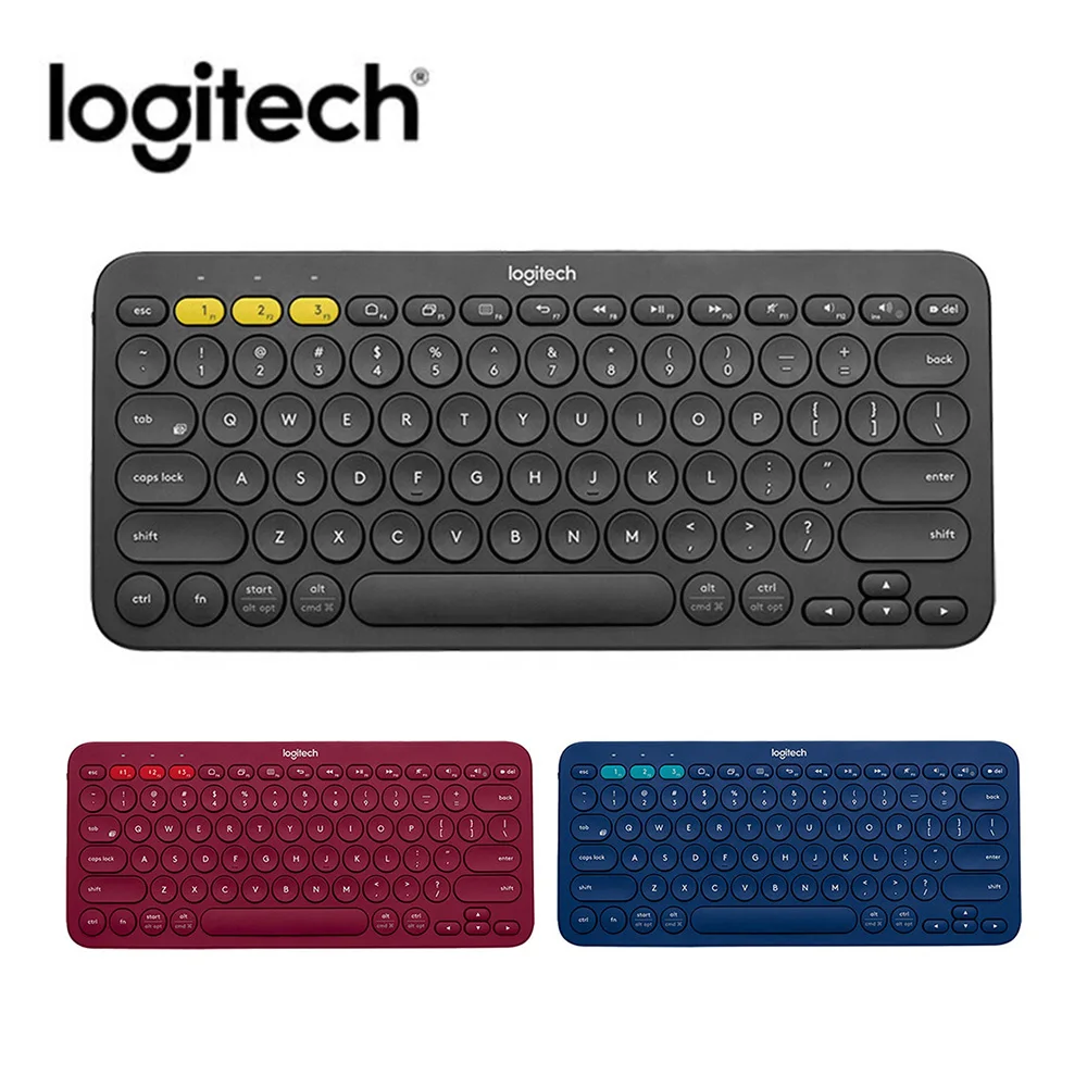 Logitech K380 многофункциональная bluetooth клавиатура тонкая мини для ноутбука планшета