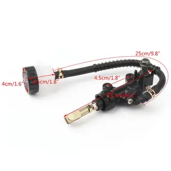 

Areyourshop For Suzuki GSX1300R Hayabusa GSXR1100 GSXR750 600 GSF650 Bandit GSX 750 Rear Brake Master Cylinder Fluid Reservoir