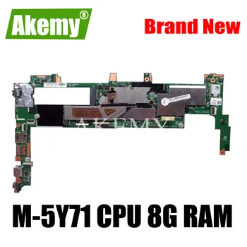 

FRU:00JT676 LDK-1 14272-1 48.4EO31.011 w M-5Y71 CPU 8G RAM For Lenovo Helix Type 20CG 20CH NoteBook Laptop PC Motherboard