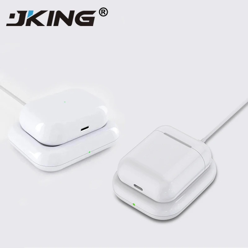 

2 in 1 7.5W QI Wireless Charger Dock Station Pad For Apple Airpods 2 AirPods Pro iPhone 8Plus X XS XR Xs 11 Pro Max Charge Base