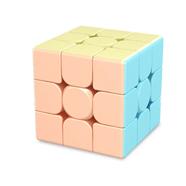 Moyu Marcaron Series 2x2 3x3 4x4 5x5 Pyramid Jinzita Magic Cube Cartoon Competitive Performance Cubes for kids Educational Toys 3