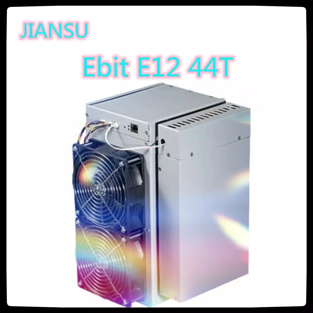 Б/у Майнер для биткоинов Ebit E12 44T SHA256 Asic лучше чем E10.3 E9i antminer S17 S17E T17 S9 Z15 T2T T3 M20S M21S |