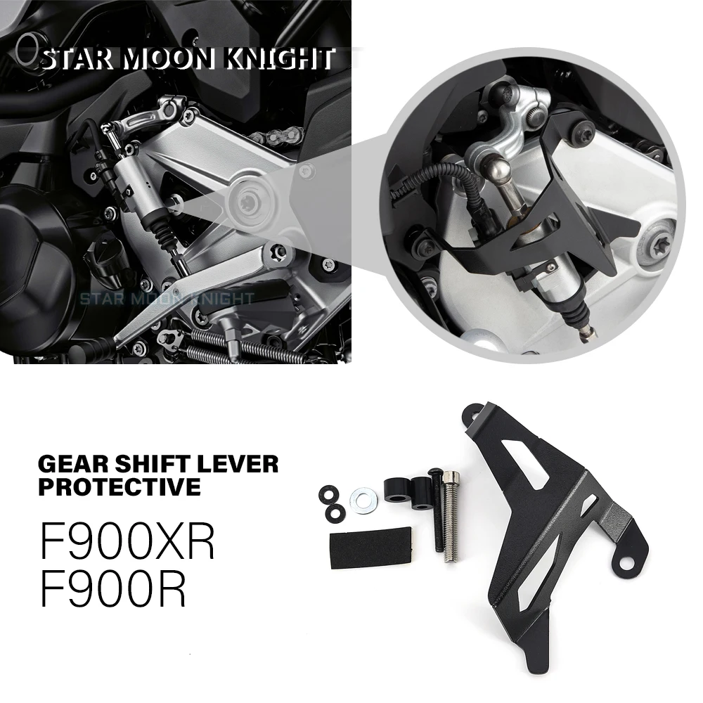 

Fit For BMW F900XR F900R F 900 R XR 2020 2021 - Motorcycle Accessories Protector Guard Gear Shift Lever Protective Cover Pad