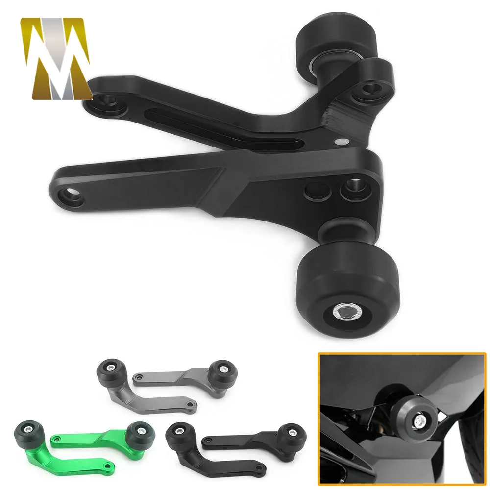 For Kawasaki Ninja 400 Z400 2017 2018 Falling Protection Frame Slider For Kawasaki Ninja400 Z 400 Motorcycle Pads Anti Crash