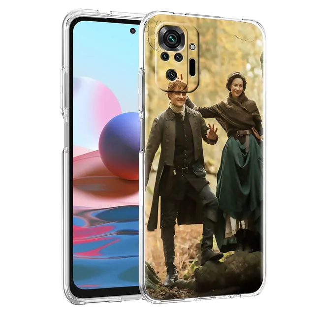 Transparent Case for Xiaomi Redmi Note 9S 9 8 Pro 10S 10 5G 8T 9T 7 9C Clear Ultrathin Soft Smartphone Cover OUTLANDER TV Series PTTM-CLS02