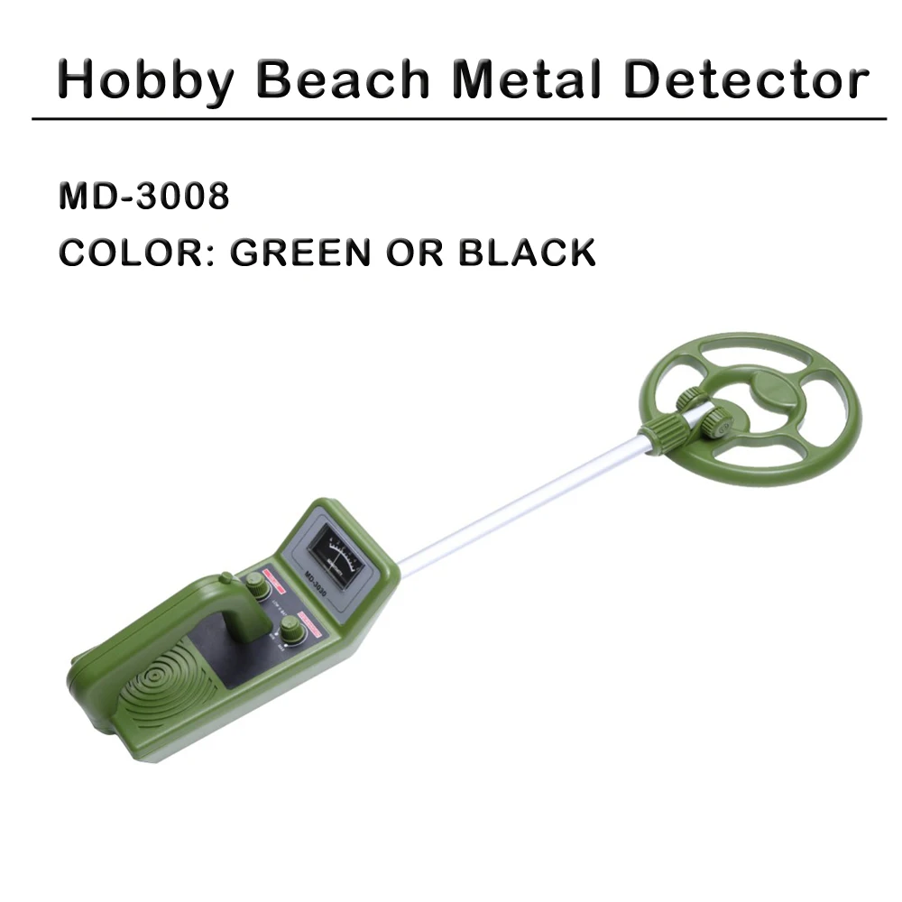 Подземный металлоискатель ручной MD3008, профессиональный портативный Джуниор Охотник за сокровищами золотоискатель