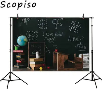 

Scopiso back to school graduation Backdrop blackboard birthday baby shower student Background Photo Studio Studio photography