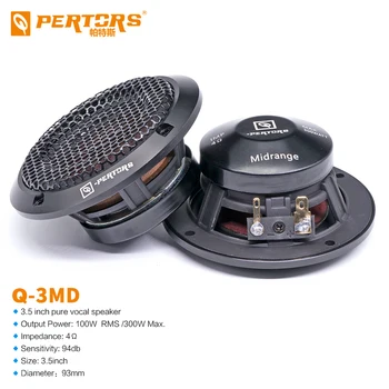 

Q-PERTORS 3.5 Inch Pure Midrange Speaker Stereo Sound Audio System Auto 3.5" Vocal Surround Sound Speakers In The Car Max 300W
