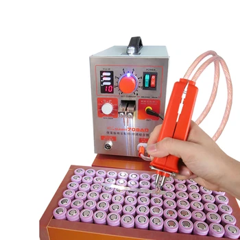 Online 2 In 1 3200W Spot Welder Soldering Iron Station 709A Spot Welding Machine For Lithium Ion Battery