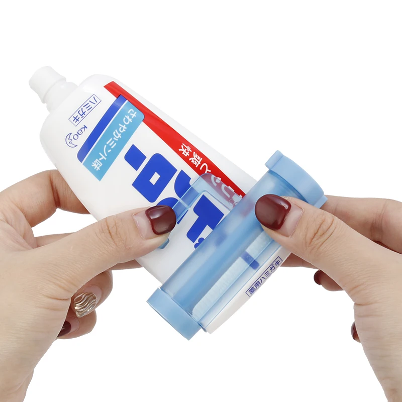 

New Multifunctional Toothpaste Rolling Tube Press Squeezer Plastic Toothpaste Dispenser Tooth Paste Holder Bathroom Gadget