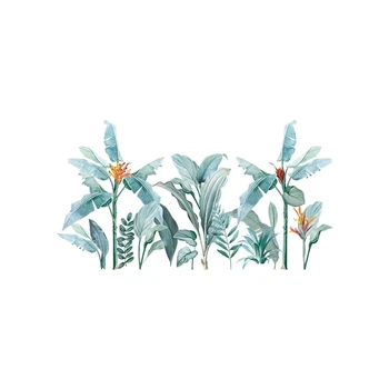 

Tropical Vegetation Wall Stickers Home Wall Stickers Decorative Stickers Inkjet Removable PVC Wall Stickers·