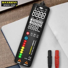 MAXRIENY S1 Smart Digital Multimeter EBTN Display Hidden Wire Tester Voltmeter LCD Voltage Detector Ohm Hz Continuity NCV Test