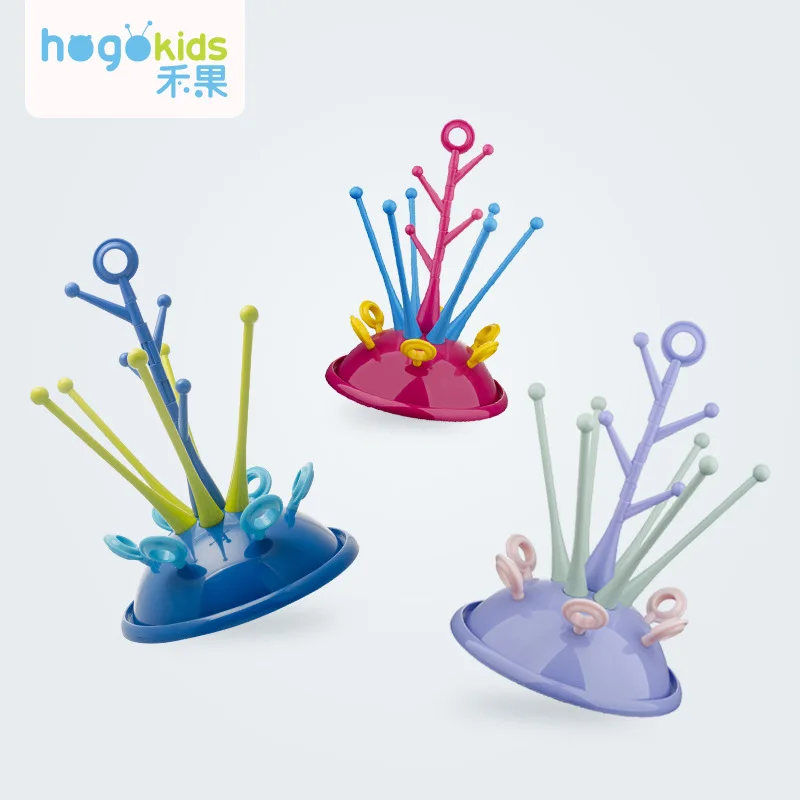 

Dry Infant Children Shelf Hanging Feeding Bottle showbuy bao Newborn Single Pack Water Draining Drying Storage Holder