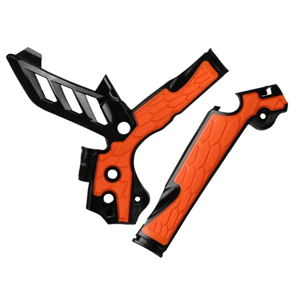 X-Grip Frame Protection Guard Cover For KTM EXC 125 200 250 300 EXC-F 250 350 450 500 2012- Dirt MX Motorcycle motorcycle screen protector motorcycle visor cover motorcycle sun visor cover motorcycle fork cover motorcycle tool box cover