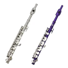 Мельхиорная трубка C ключом Piccolo с отверткой для хранения Чехол