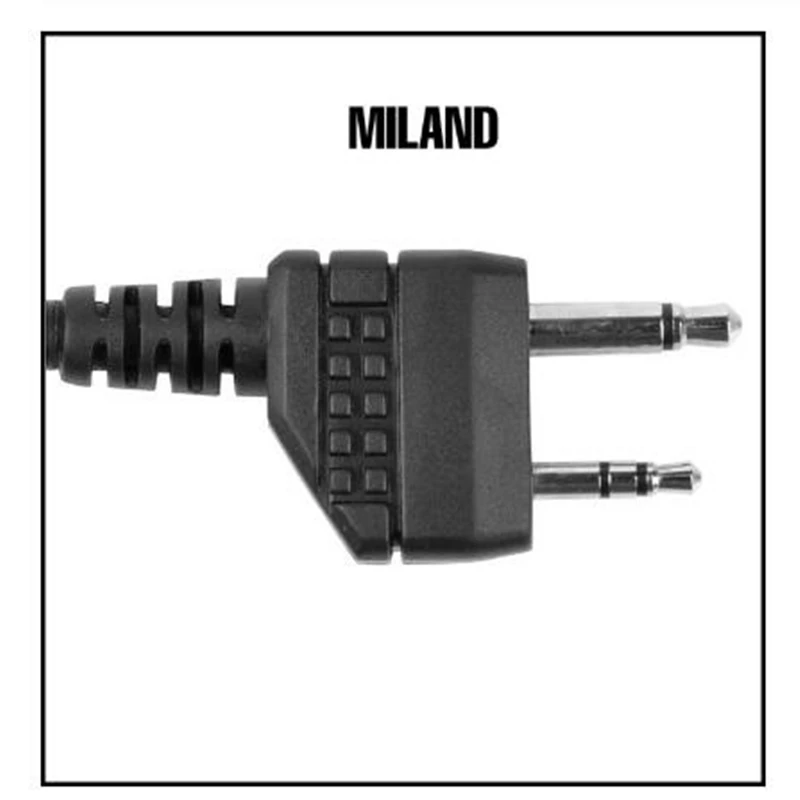BKMil Страйкбол наушники U94 PTT для KENWOOD/Midland Walkie Talkie BaoFeng UV-82 радио адаптер Push to Talk Softair гарнитура BK WZ113 - Цвет: BKMil