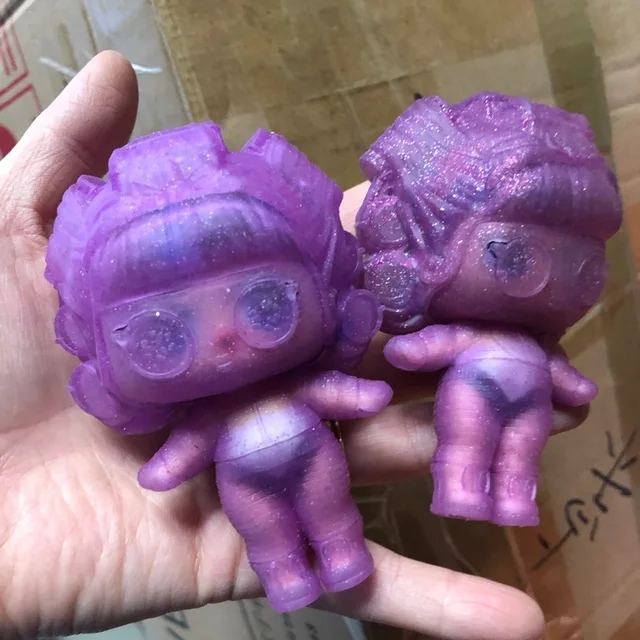 Original lol surprise dolls Long hair doll DIY Dress up dolls Collection of children's figure dolls girls toy birthday gifts 3
