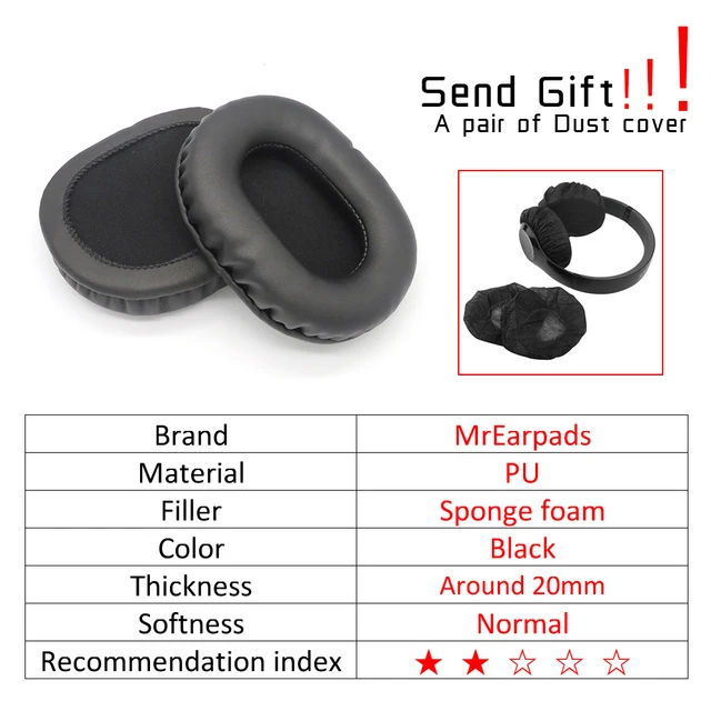MrEarpads Earpads For Samson SR350 
