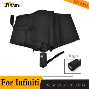 

For Infiniti umbrella Sunny Rainy folding Bumbershoot sunshade cooling Windproof UV Parasol Business automatic umbrella 2020