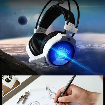 

G2 Wired Earphones Luminous Gaming Headset Microphone Headphones For PS4 PC Laptop Phone