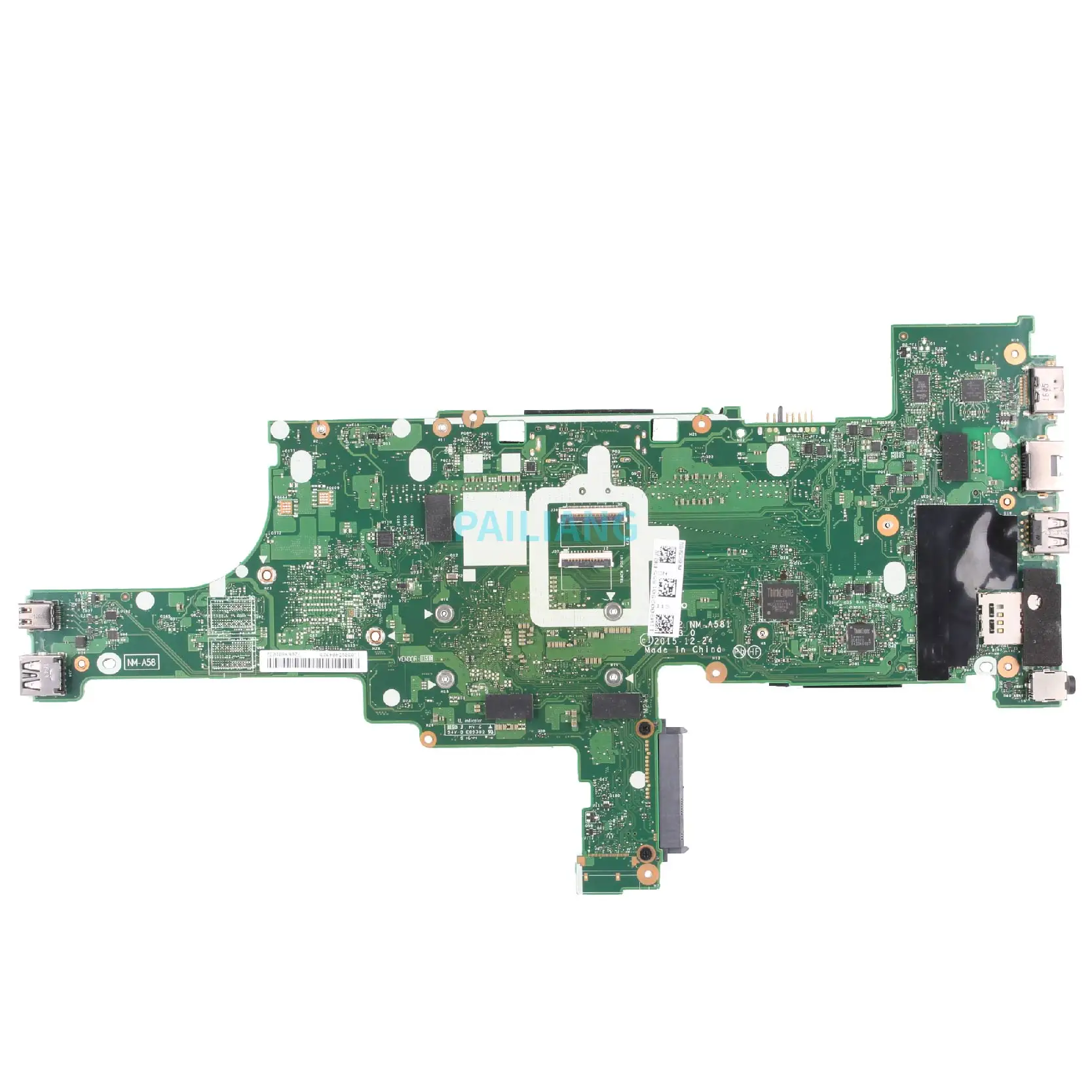 Greatest  PAILIANG Laptop motherboard For LENOVO Thinkpad T460 NM-A581 Mainboard Core SR2F0 i5-6300U TESTED D