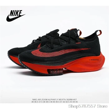 

Original Nike Air Zoom Alphafly NEXT air cushion uses lighter and more breathable Atomknit material Women's running shoes