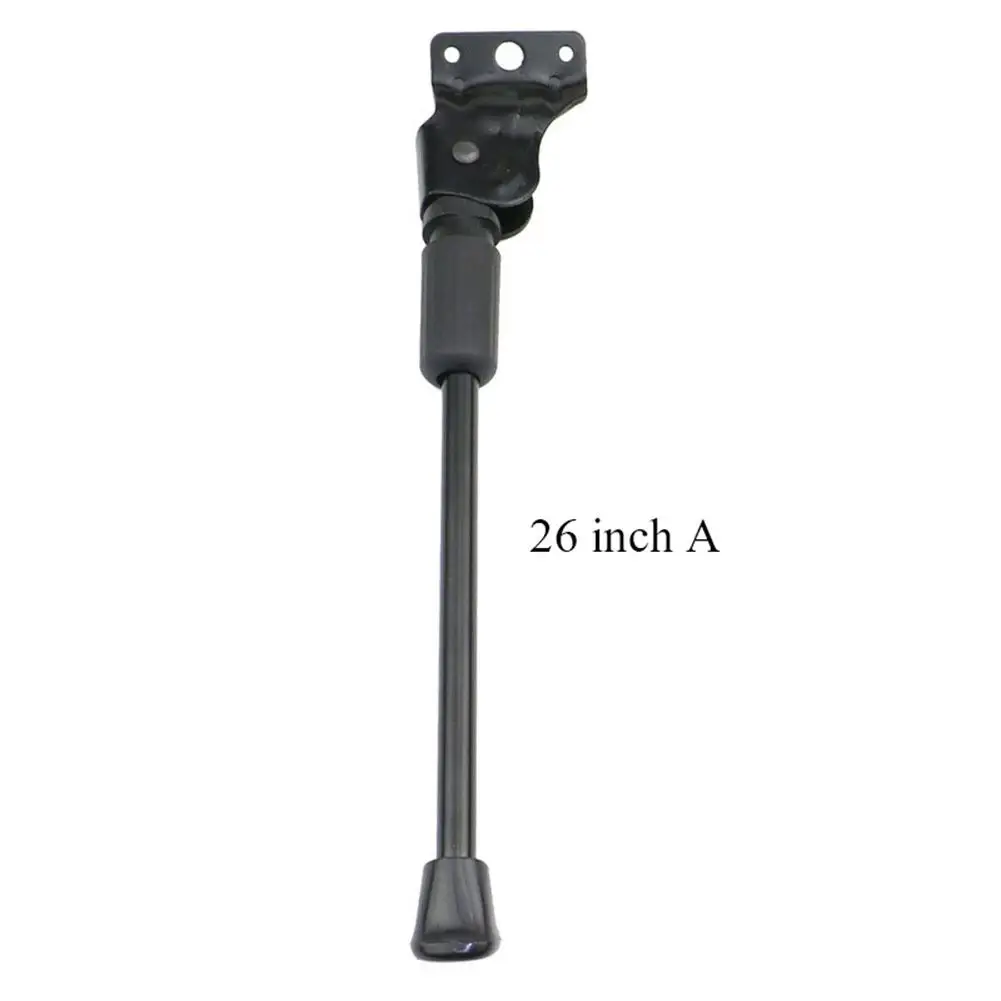 Kuulee высокопрочный велосипед kickstand нескользящий крепеж на велосипед заднего крепления Стенд крепеж на велосипед черный металл