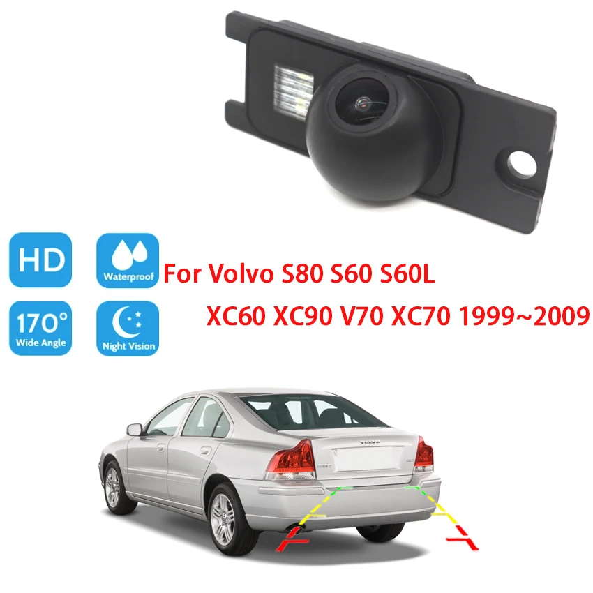 Камера заднего вида для Volvo S80 S60 S60L XC60 XC90 V70 XC70 1999 ~ 2009 водонепроницаемая |