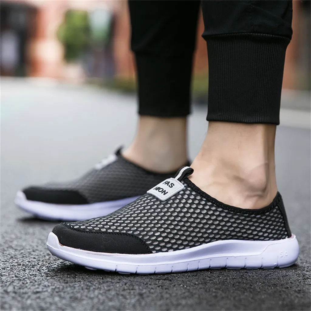 KANCOOLD Running Shoes Men Sneakers Wild Mesh Cloth Athletic Comfortable Lightweight Walking Leisure Sports Board Shoes 109#4