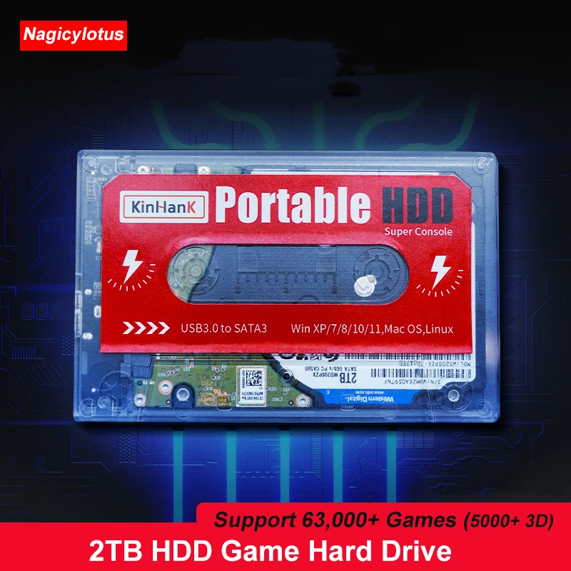 2tb Hdd 2 5 External Game Hard Drive Disk Games For Ps2 Ps3 Ps1 Sega Saturn Wii Dc Wiiu For Pc Laptop Super Console X Pc Video Game Consoles Aliexpress