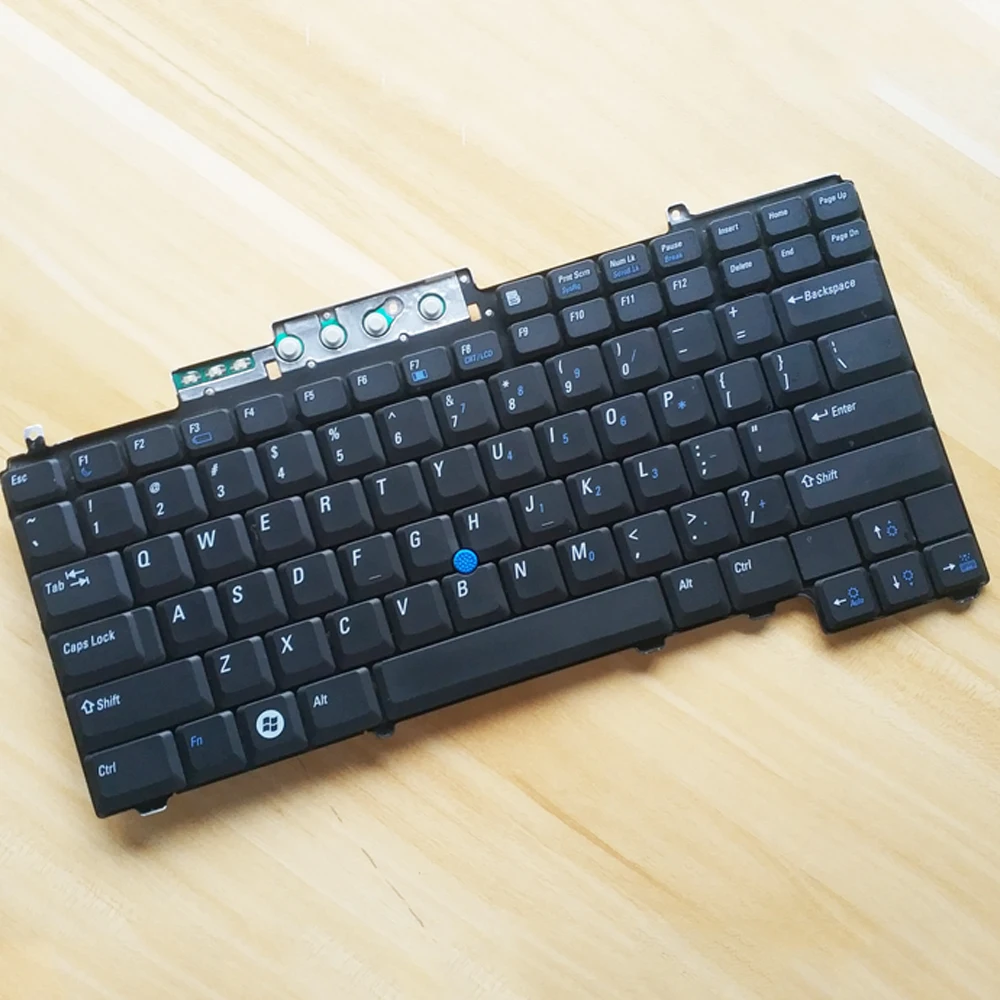 Оригинальная клавиатура для ноутбука DELL Latitude D620 D630 D631 D820 M65 D830 PP18L клавиатуры GITF коврик для мыши