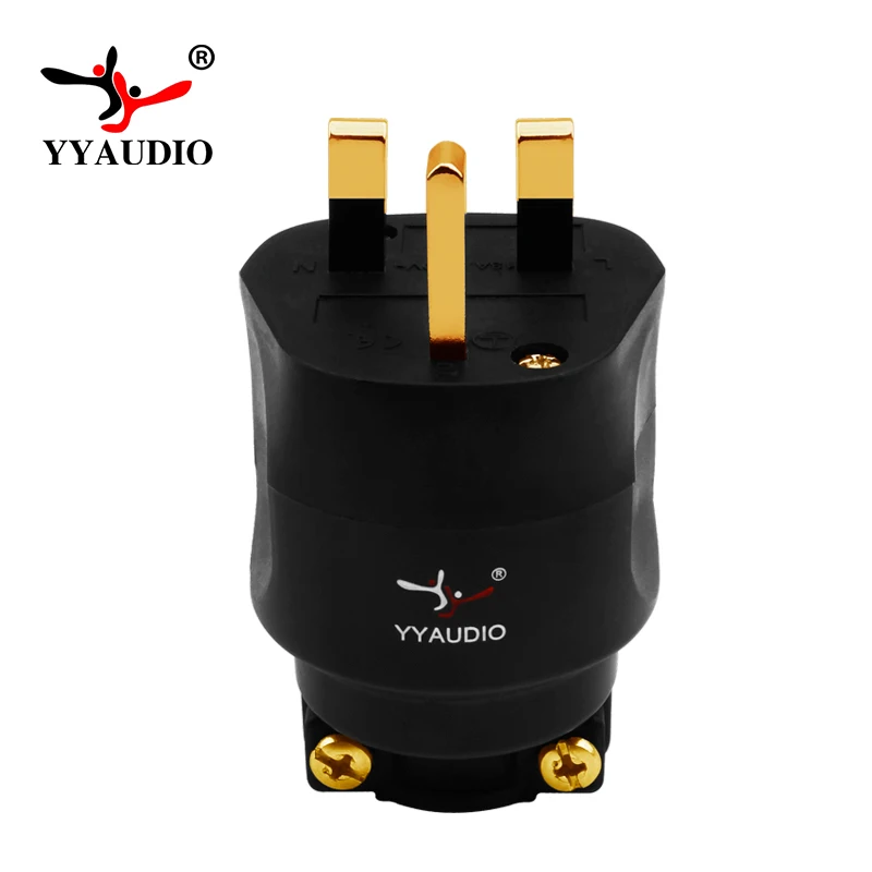 Sistema de Som Plug Áudio Alta Fidelidade Faça Você Mesmo Acústico Oi-end ac Power Plugue Elétrico 3 Pinos Reino Unido Britânico Fusível Conector Adaptador 1pcs uk - Image 4