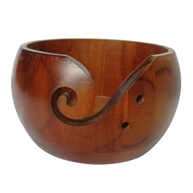 Gifts for DAD - 7 Ceramic Yarn Bowl Holder Bowls for Knitting