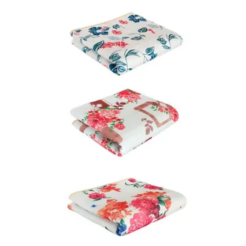 

Safety US Plug Electric Heated Blanket Winter Warm Underblanket Mattress Cover Fast-Heating Overheat Auto Shut Off Unwashable