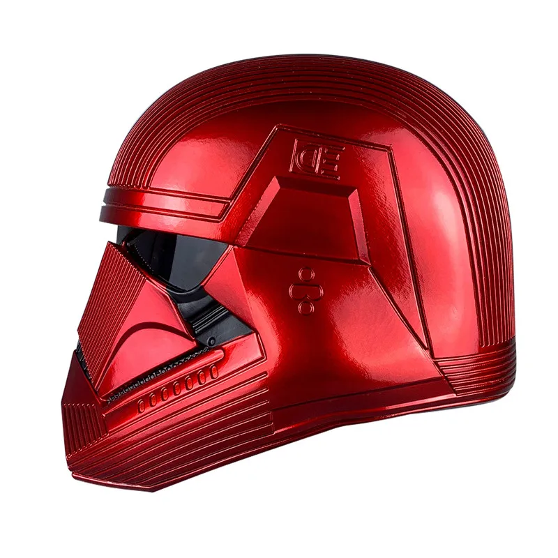 Helmet Star Wars 9 Cosplay The Rise of Skywalker Mandalorian Sith Trooper Red Helmet Halloween Star Wars Mask Latex PVC Masks