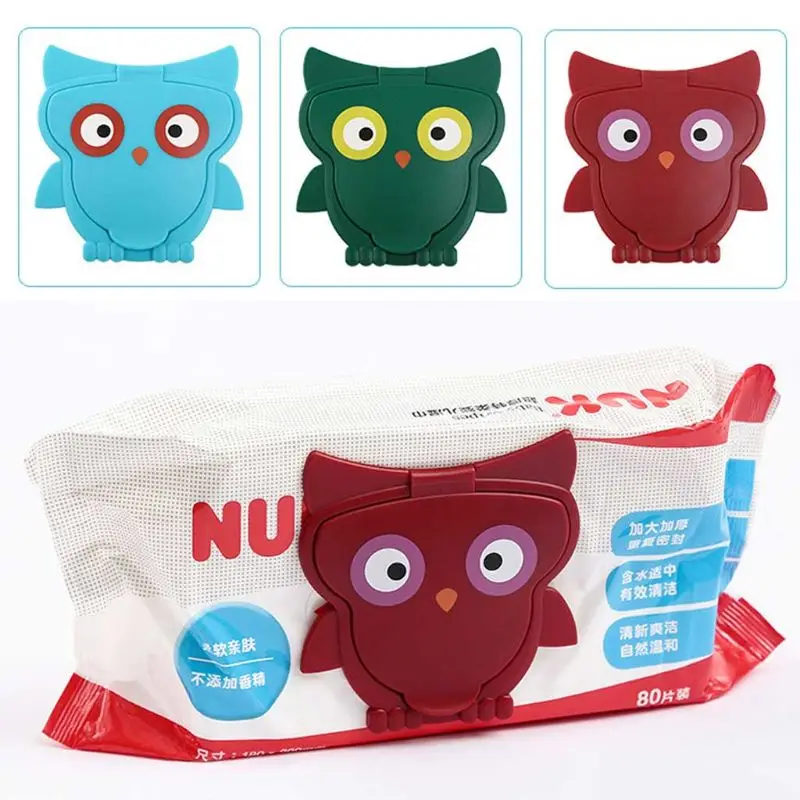 

Reusable Baby Wipes Lid Wet Wipes Cover Portable Kids Wet Tissues Box Lid Useful 19QF
