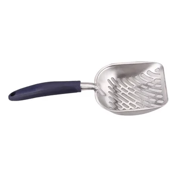 

1PC Practical Metal Usefu Durable Long Handle Pet Sift Shovel Pet Litter Scoop Dog Litter Scoop Cat Litter Scoop