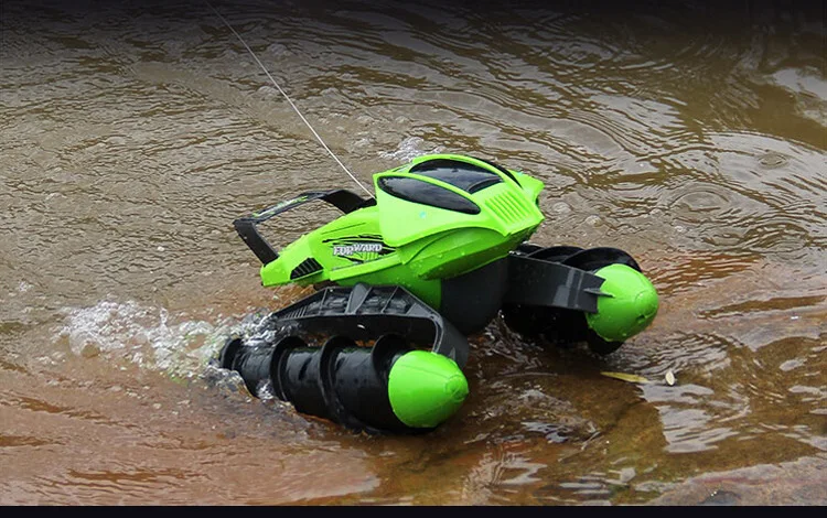 Автомобиль-амфибия водная дорожка пляжный автомобиль с дистанционным управлением детская игрушка внедорожник супер-большой Танк автомобиль