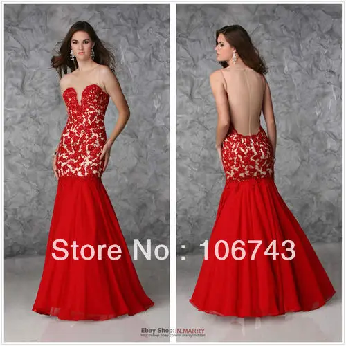 

free shipping 2018 hot sale new arrival custom size Long Mermaid Pageant Party open back Lace Prom gown bridesmaid dresses