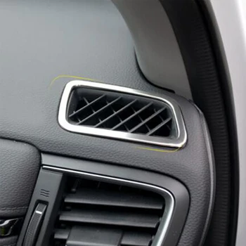 

For Honda CRV CR-V accessories 2012-16 Stainless steel Car Air Condition outlet Vent frame Cover Trim Car Styling