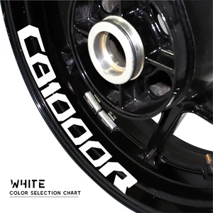 Image 2 - Motorrad rad aufkleber dekorative decals reflektierende wasserdicht trend rahmen abziehbilder für HONDA CB1000R cb 1000r