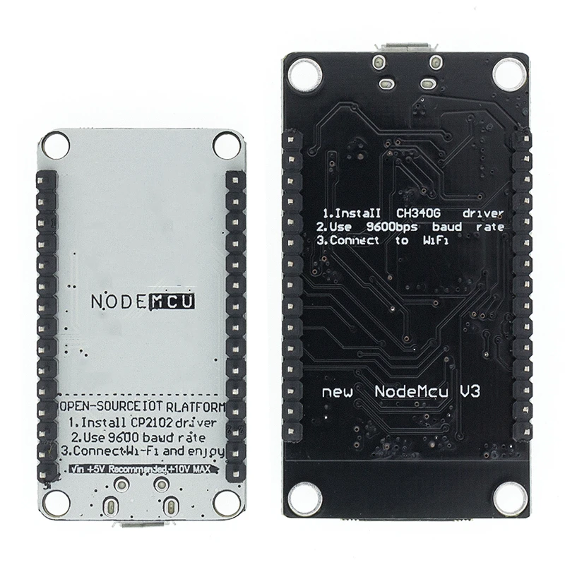 Беспроводной модуль CH340/CP2102 NodeMcu V3 V2 Lua WIFI Интернет вещей Плата развития ESP8266 ESP 12E с
