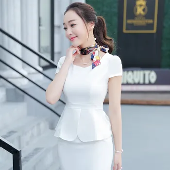 

2020 Pack Occupation Pack Suit Female Money Positive Pack Suit Skirt Jewelry Store Beautician